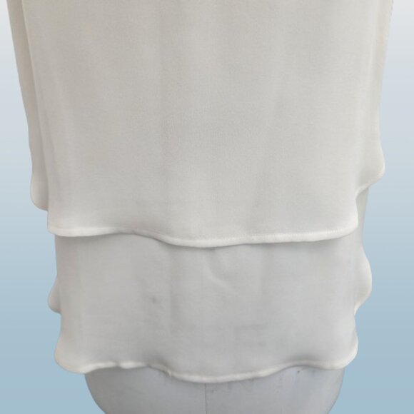 Veronica Beard Raw Edge Silk Tank - Picture 6 of 11